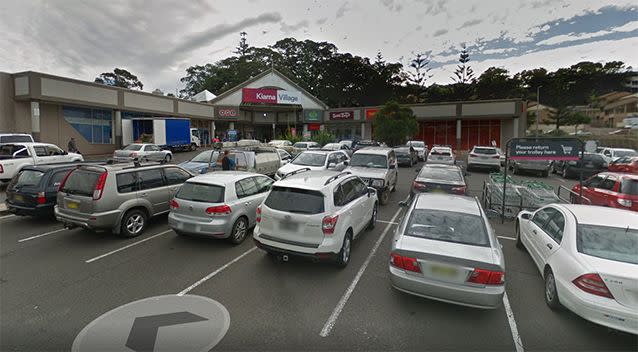 The incident happened at Kiama Shopping Centre. Source: Google Maps