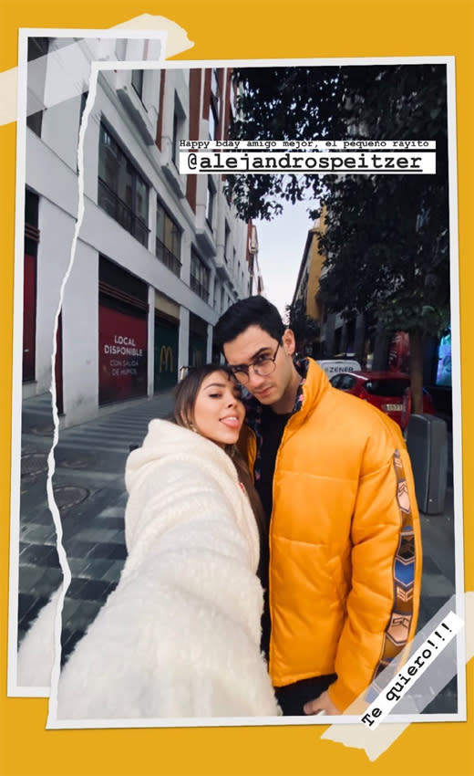 Danna Paola y Alejandro Speitzer