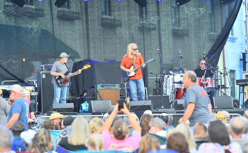 The Shane Pruitt band from Spartanburg was one of the opening acts forMarshall Tucker Band 
