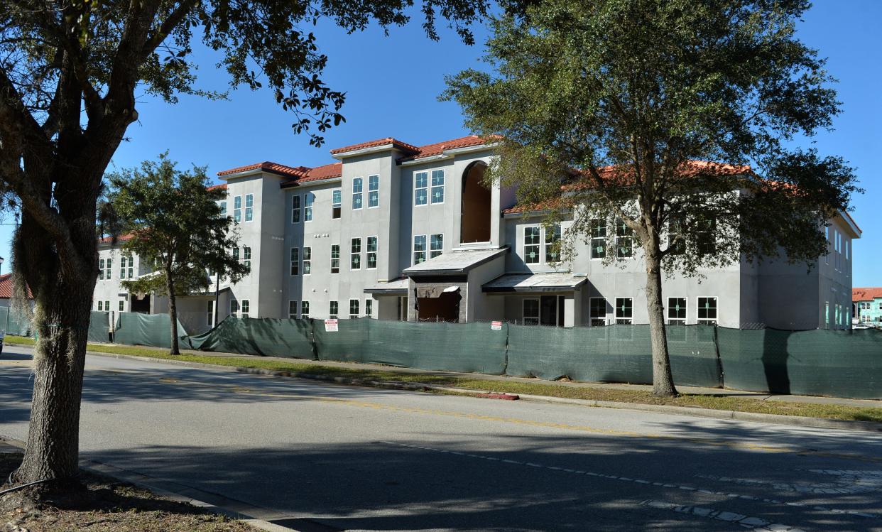 When completed, the Palm Port development will bring 126 affordable apartments to the southwest corner of Citizens Parkway and West Price Boulevard in North Port. 