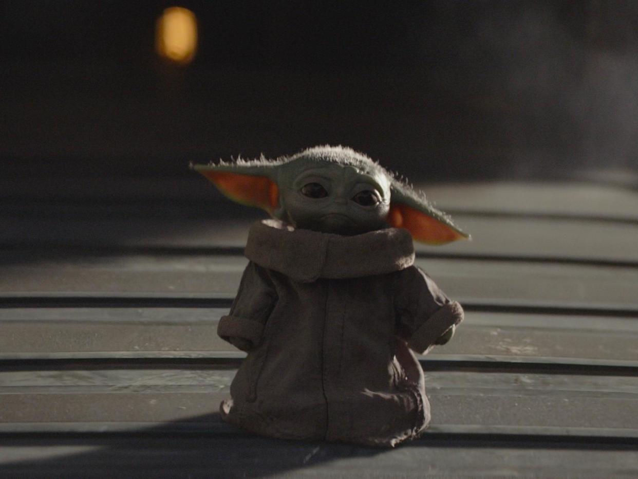 <p>Baby Yoda’s name was revealed during The Mandalorian season two</p> (Disney+)