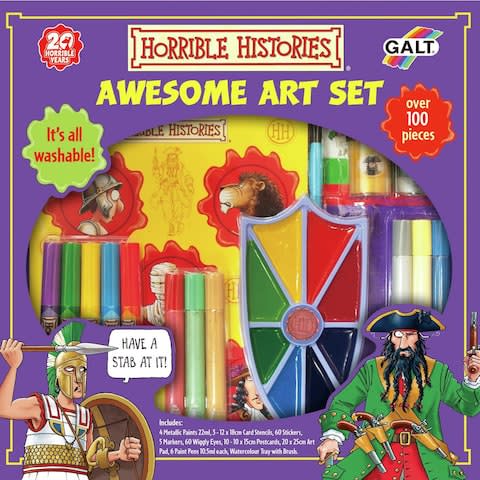 Horrible Histories Awesome art set