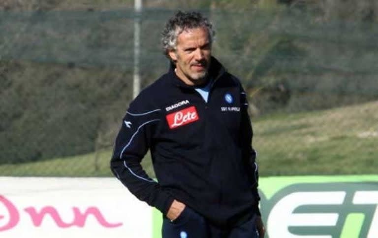 Roberto Donadoni dirigió al Napoli en 2009.