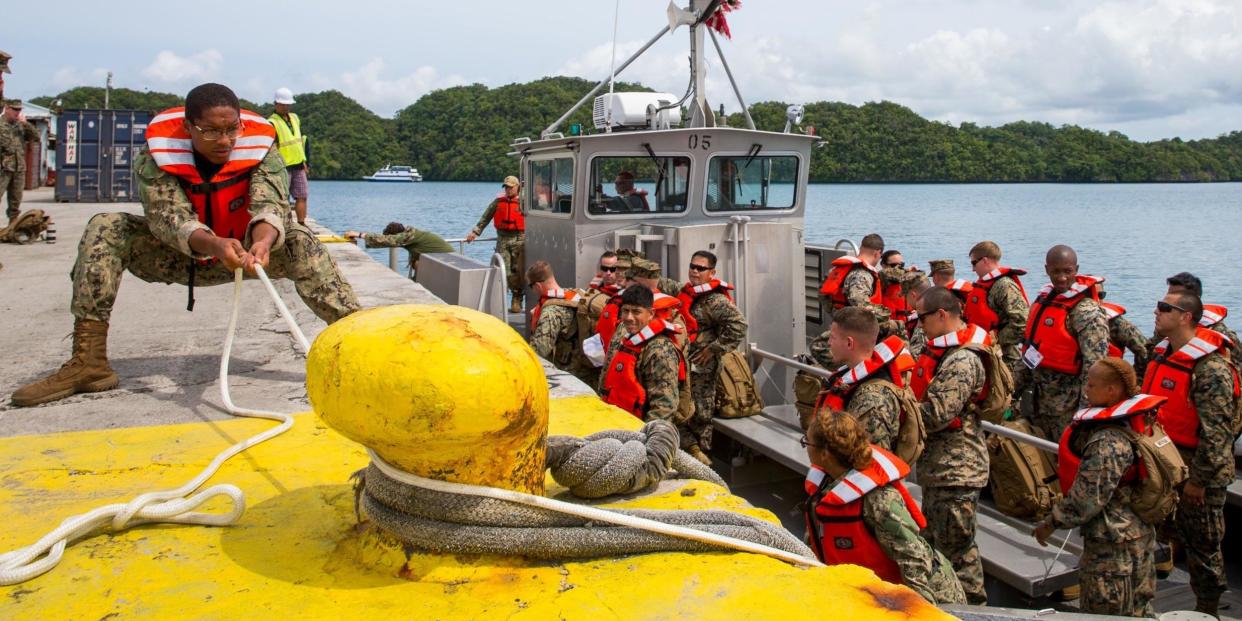 Navy Marines Palau