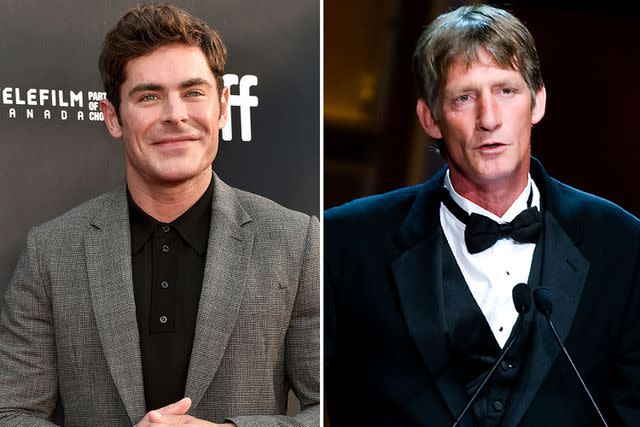 Rodin Eckenroth/Getty, Bob Levey/WireImage Zac Efron and Kevin Von Erich