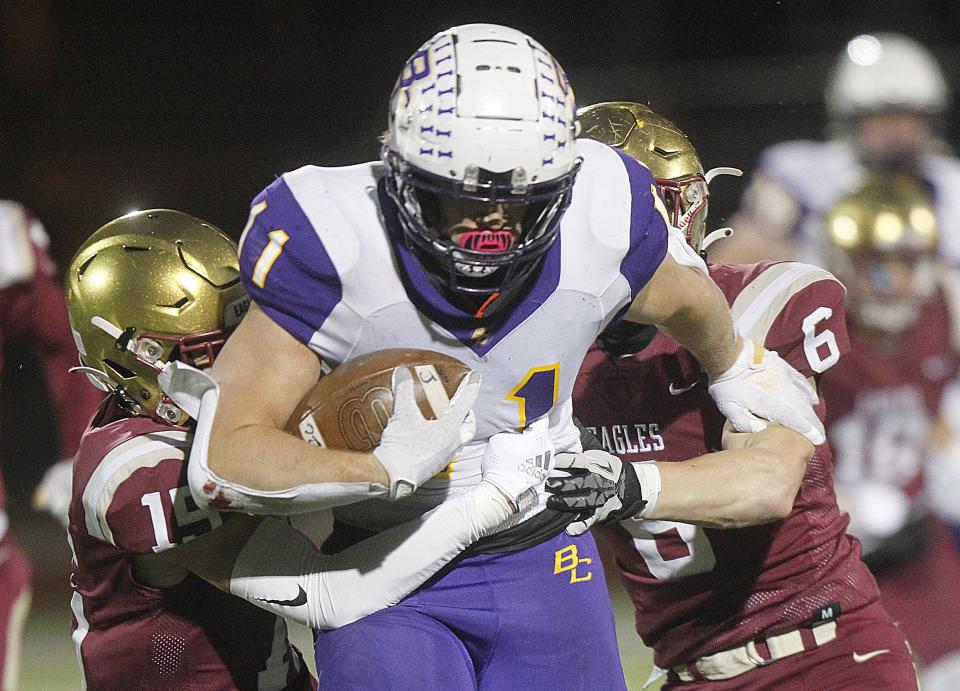 Bloom-Carroll linebacker Andrew Marshall was named Division III Defensive Player of the Year.