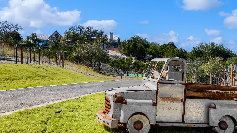 There’s a solar-powered vineyard with Tempranillo grape vines - Credit: Brian Cole