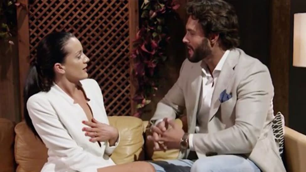 Married At First Sight's Ines Basic hopes to come face-to-face with ex Sam Ball. Photo: Channel Nine 