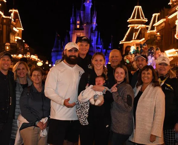 <p>Donna Kelce/Instagram</p> The Kelce family at Disney World