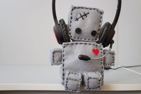 <span class="caption">The littlest robo. </span> <span class="attribution"><a class="link " href="https://www.shutterstock.com/image-photo/soft-lonely-robot-toy-472977535?src=oA_G_XPAisOlYyDaB96UEw-13-41" rel="nofollow noopener" target="_blank" data-ylk="slk:OlVic;elm:context_link;itc:0;sec:content-canvas">OlVic</a></span>