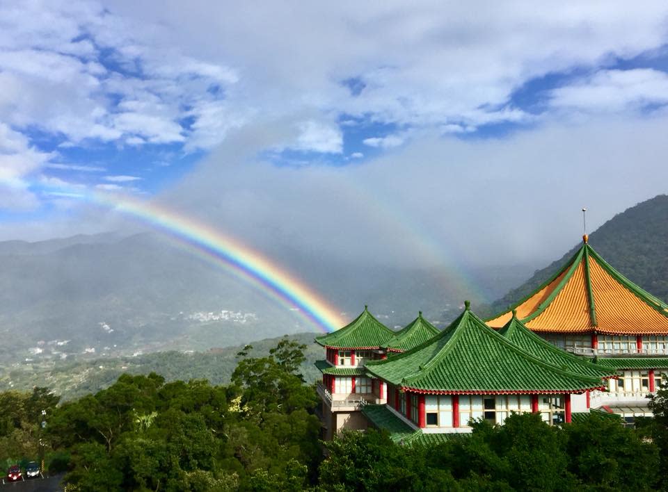 文化大學空氣清新、環境優美，造就不少社會棟梁。照片／楊湘鈞拍攝