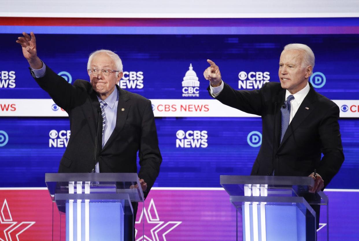 <span class="caption">Voters could know more about how each of these men think.</span> <span class="attribution"><a class="link " href="http://www.apimages.com/metadata/Index/Election-2020-Debate/7bf710297c834634ad4ee94cf9f67fd1/11/0" rel="nofollow noopener" target="_blank" data-ylk="slk:AP Photo/Patrick Semansky;elm:context_link;itc:0;sec:content-canvas">AP Photo/Patrick Semansky</a></span>