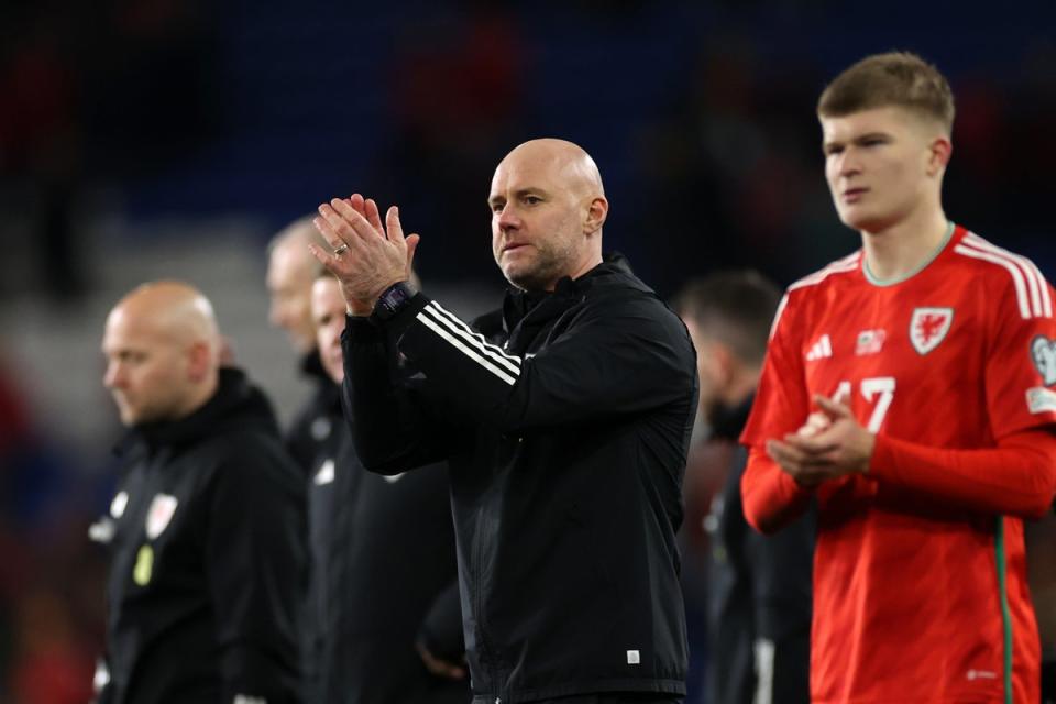 Rob Page’s Wales will hope to progress into Group D (Getty Images)