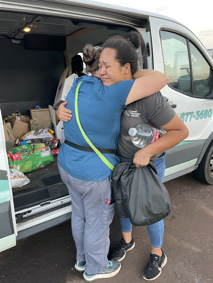 Maui Humane Society provides relief amid the wildfires (Courtesy Maui Humane Society)