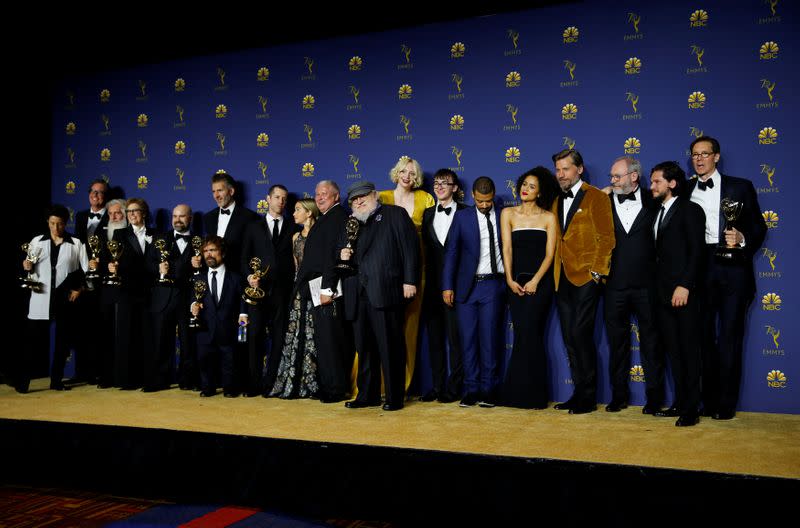 FILE PHOTO: 70th Primetime Emmy Awards - Photo Room - Los Angeles, California, U.S.