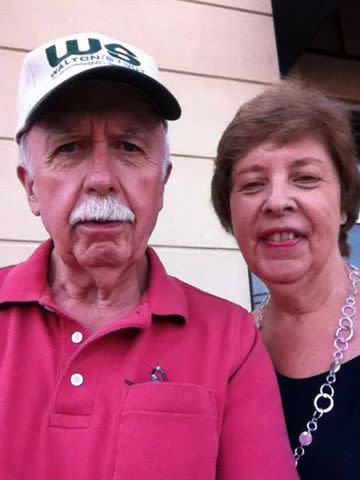 <p>budandjunerunion/Facebook</p> Elrey “Bud” Runion, left, and his wife June Runion.