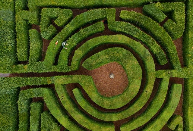 Hever Castle maze