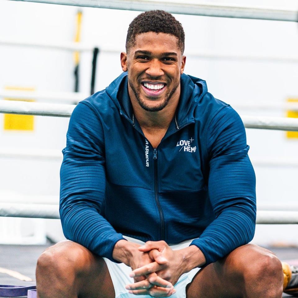 Anthony Joshua (Provided by Love Hemp)