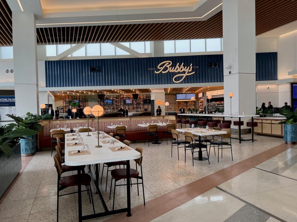 Delta Air Lines' new Terminal C at LaGuardia Airport.