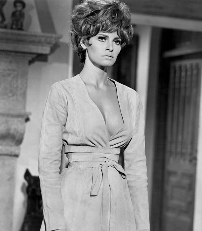 La actriz Raquel Welch