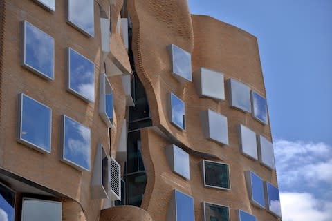Frank Gehry's new building for the University of Technology in Sydney - Credit: getty