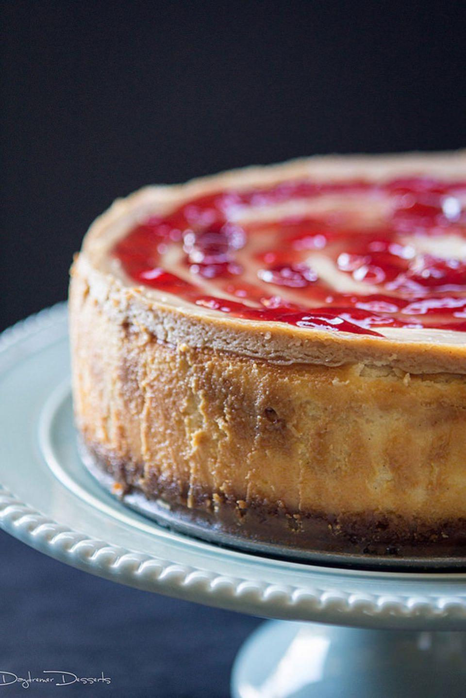 Peanut Butter and Jelly Cheesecake