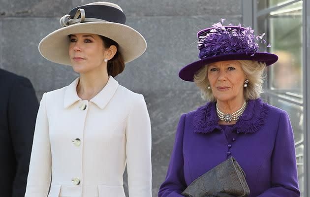 Reports are swirling that Camilla blew-up at Princess Mary at a recent palace function. Photo: Getty