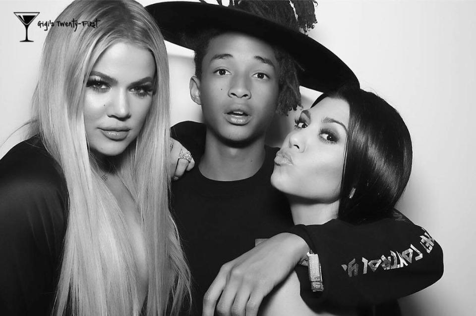 The topless hat got the Kardashian seal of approval at Hadid’s party — whatever the heck that means. (Photo: Instagram)