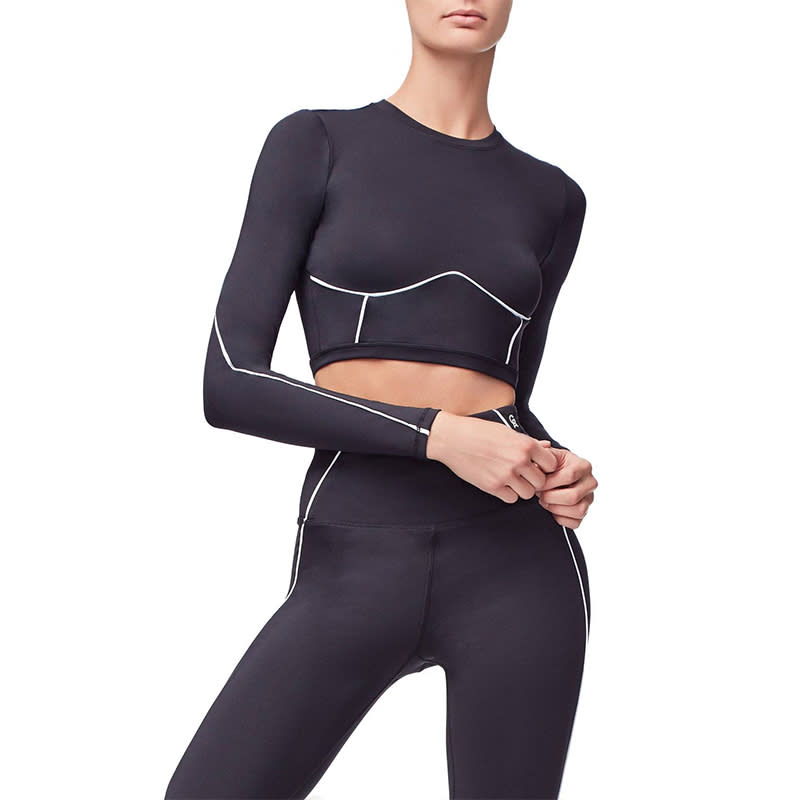 <a rel="nofollow noopener" href="https://rstyle.me/n/c72zxdchdw" target="_blank" data-ylk="slk:The Electric Feel Crop Top, Good American, $98;elm:context_link;itc:0;sec:content-canvas" class="link ">The Electric Feel Crop Top, Good American, $98</a><p> <strong>Related Articles</strong> <ul> <li><a rel="nofollow noopener" href="http://thezoereport.com/fashion/style-tips/box-of-style-ways-to-wear-cape-trend/?utm_source=yahoo&utm_medium=syndication" target="_blank" data-ylk="slk:The Key Styling Piece Your Wardrobe Needs;elm:context_link;itc:0;sec:content-canvas" class="link ">The Key Styling Piece Your Wardrobe Needs</a></li><li><a rel="nofollow noopener" href="http://thezoereport.com/living/work/admit-youre-overwhelmed-work/?utm_source=yahoo&utm_medium=syndication" target="_blank" data-ylk="slk:How To Admit You’re Overwhelmed At Work;elm:context_link;itc:0;sec:content-canvas" class="link ">How To Admit You’re Overwhelmed At Work</a></li><li><a rel="nofollow noopener" href="http://thezoereport.com/fashion/celebrity-style/meghan-markle-dress-hack/?utm_source=yahoo&utm_medium=syndication" target="_blank" data-ylk="slk:Meghan Markle’s Dress Hack For Windy Days Is Brilliant;elm:context_link;itc:0;sec:content-canvas" class="link ">Meghan Markle’s Dress Hack For Windy Days Is Brilliant</a></li> </ul> </p>