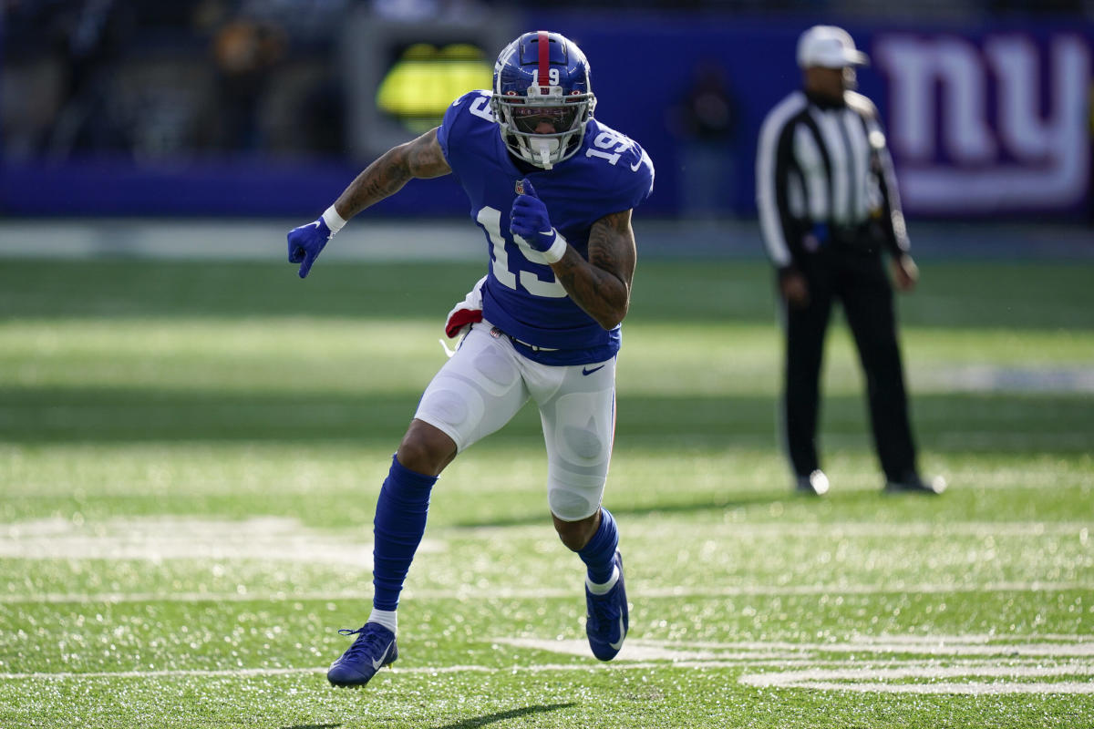 I came here to play' – Giants receiver Kenny Golladay frustrated