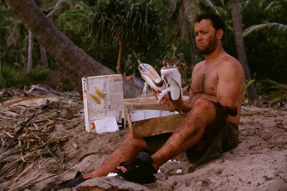 Tom Hanks: Nach einem Tag auf der Insel