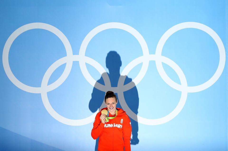 <p>Saturday's gold medal is her first Olympic medal. She can now add that to her collection of six world championship medals, including four golds; two female swimmer of the year awards; and two world records. </p>