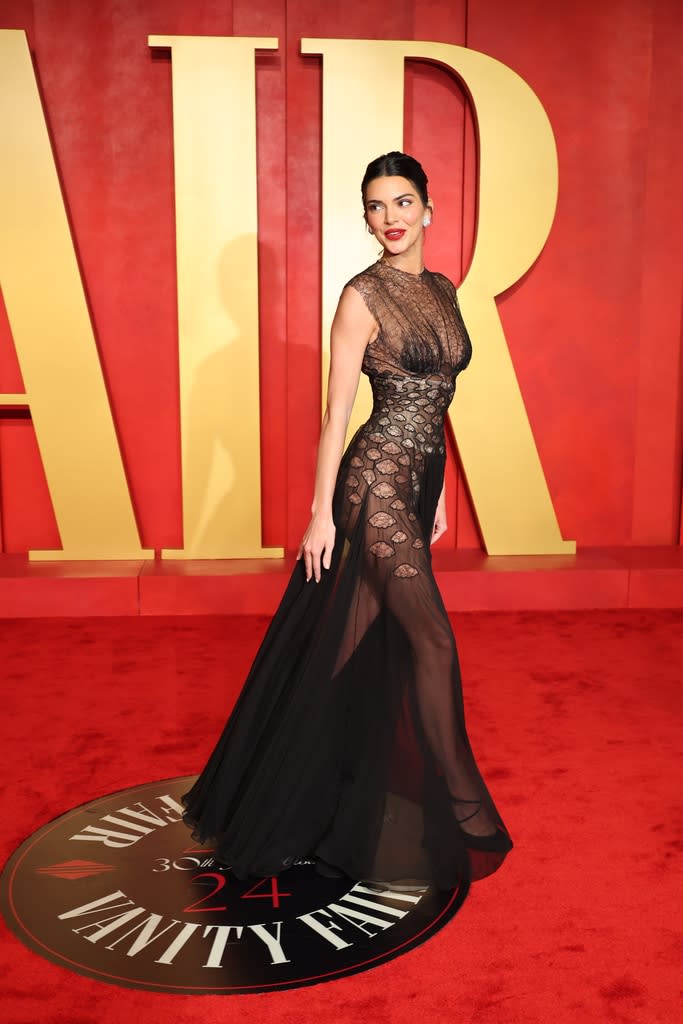 Kendall Jenner, Vanity Fair Party 2024, Oscars 2024