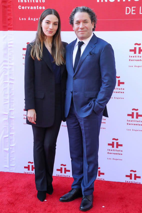 María Valverde y Gustavo Dudamel