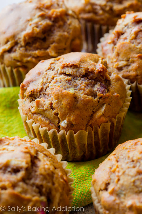 25. Whole Wheat Apple Cinnamon Muffins