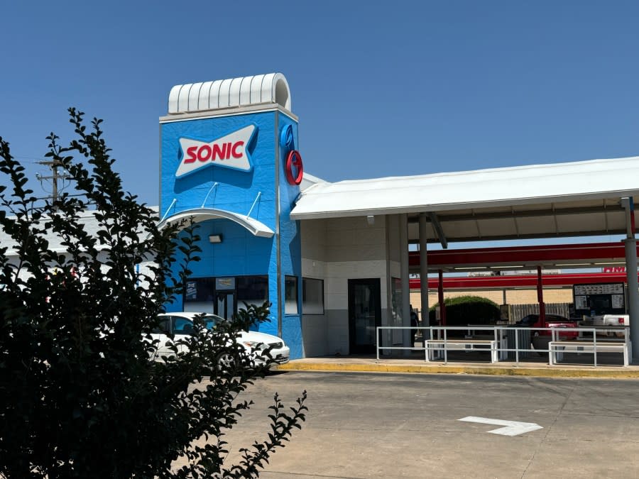 Sonic location police say assault took place {KFOR}.