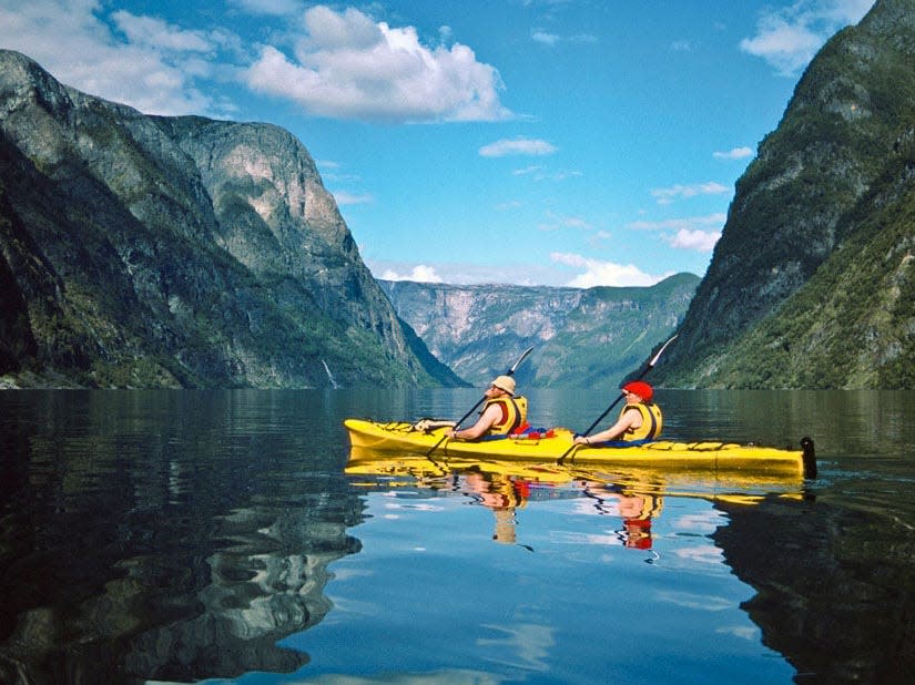 Norway Kayak Naeroyfjord