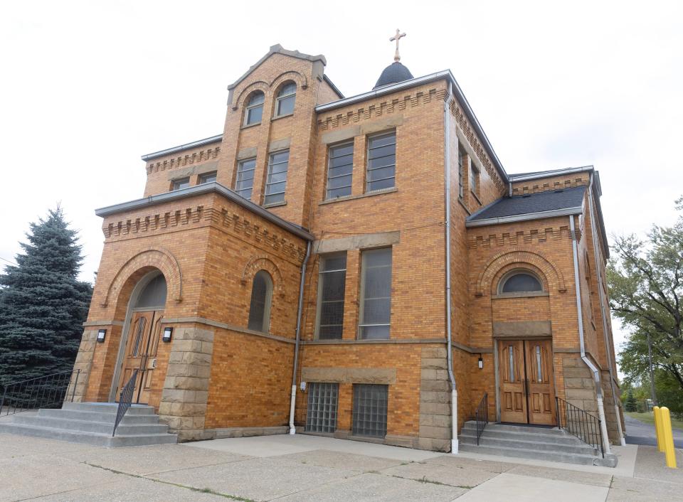 St. Mary's Church. It is closing and becoming part of St. Francis of Assisi, a new merged parish.