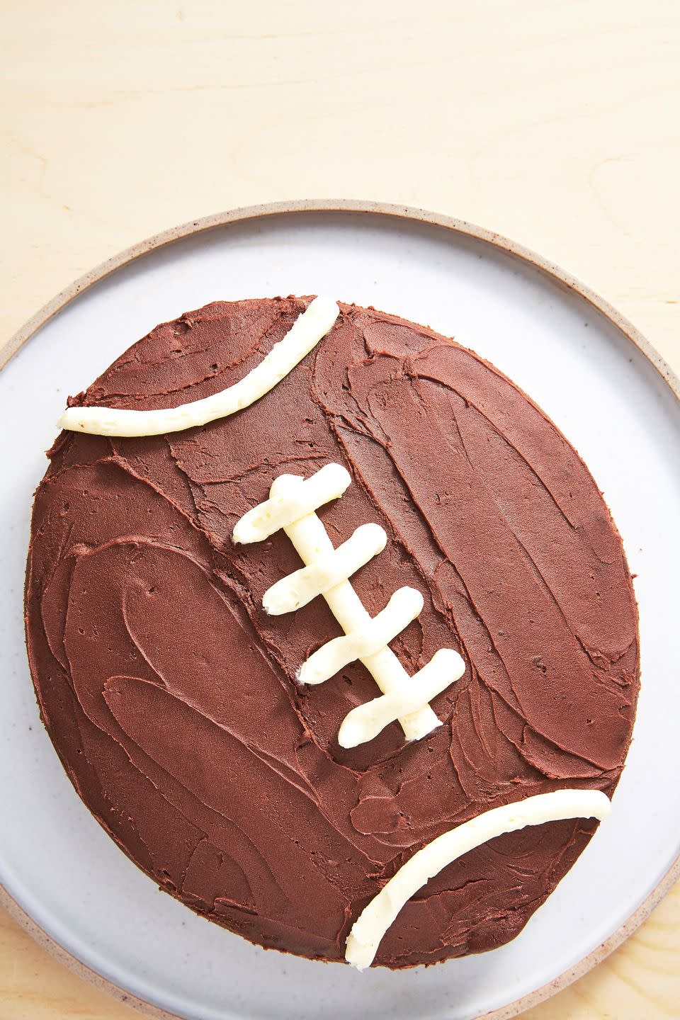 Easy Football Cake