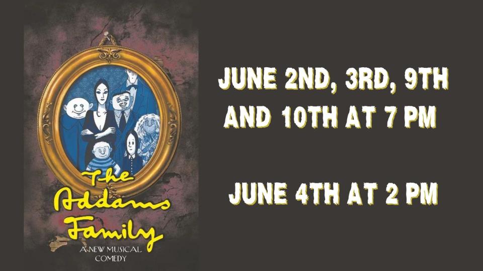 The Maury County Arts Guild will premiere "The Addams Family: The Musical" this weekend, with three performances Friday-Sunday and two final shows next weekend.