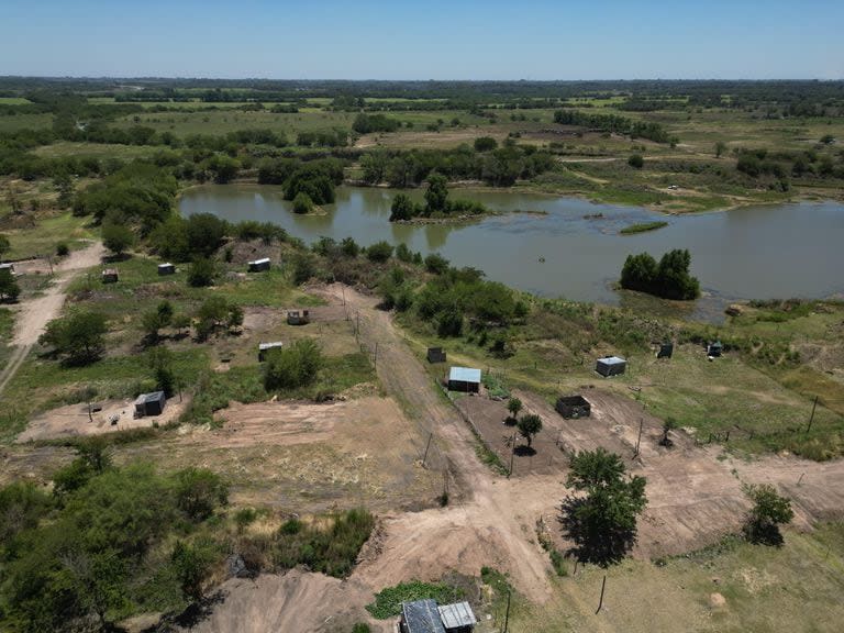 La tosquera de González Catán donde ocurrió la masacre que derivó en la muerte de cinco personas y la hospitalización de otras