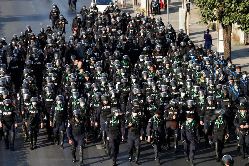 Antigovernment protest in Bangkok