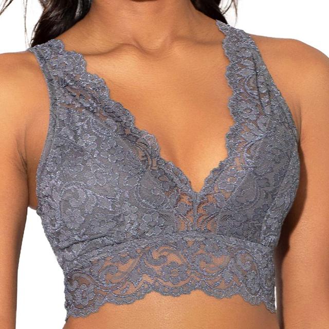 Signature Lace Deep V Bralette