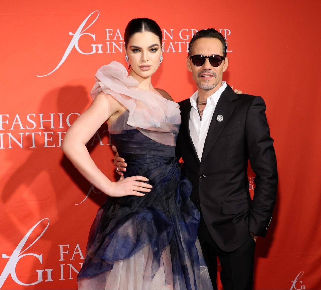 Marc Anthony and Nadia Ferreira Reveal Infant Son s Face for 1st Time