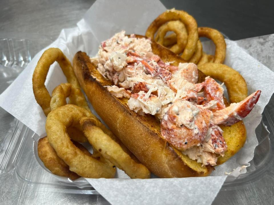 Lobster and Lent are the perfect combo at Village Pizza and Ice Cream.