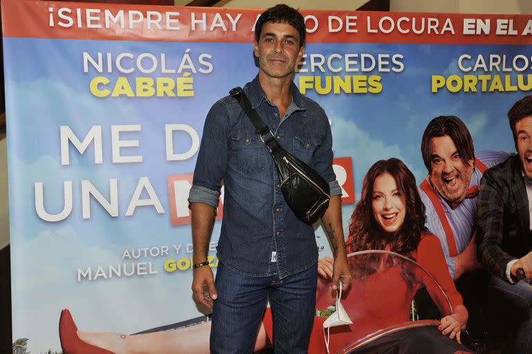 Dejando los conflictos que tuvieron alguna vez de lado, Mariano Martínez fue al teatro a ver a Nicolás Cabré