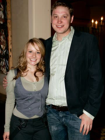 <p>Mary Sue Bonetti/WireImage</p> Melissa Rauch and Winston Beigel on March 9, 2006 at private residence in Aspen, Colorado