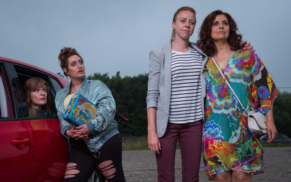 The Other One: Siobhan Finneran, Lauren Socha, Ellie White and Rebecca Front - BBC