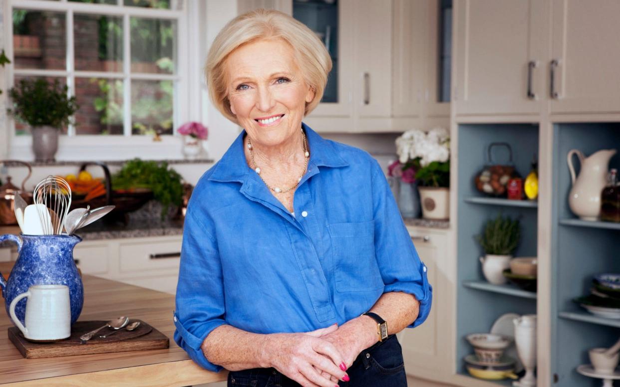 Mary Berry has reinvented herself as a domestic goddess with a new book of household hints. - BBC