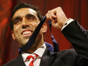 Having shared the Brownlow Medal in 2003, Adam Goodes had it all to himself in 2006 as he became the first Indigenous Australian to win it twice.